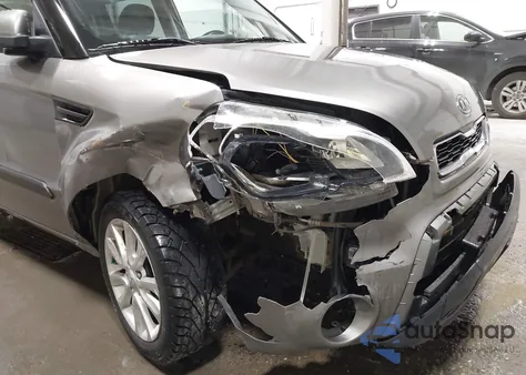 2012 Kia Soul + from USA, damaged, VIN KNDJT2A60C7400095